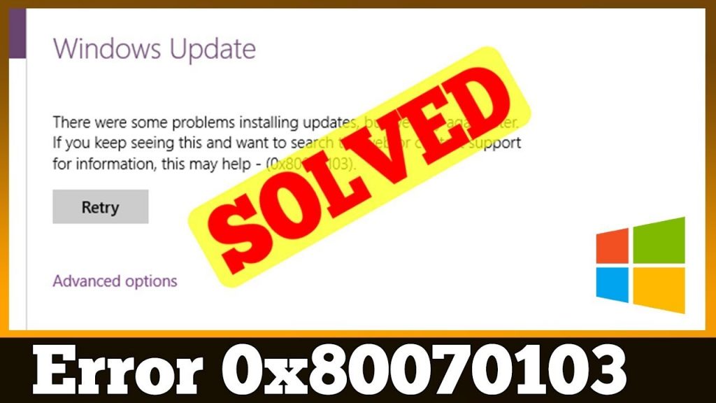 Checking for Error 80070103