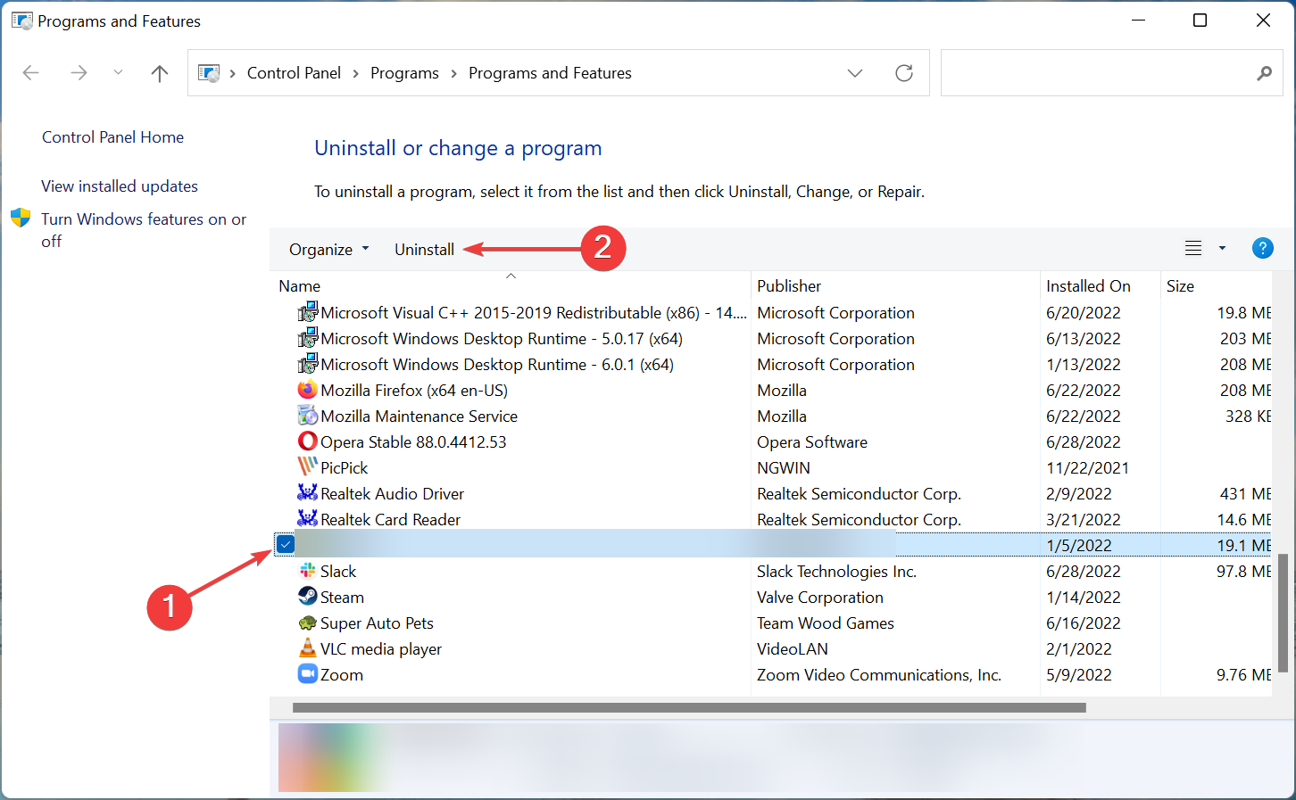Uninstall to fix roblox update error